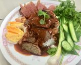 รูปขั้นตอนการทำที่ 5 ของ ข้าวเนื้อแดง