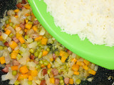 Rice stir-fry