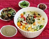 A picture of step 6 of DHADIYODANAM(TAMIL) Curd rice).