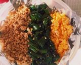 รูปขั้นตอนการทำที่ 4 ของ ข้าวหน้ากับ3สี三色そぼろ丼
