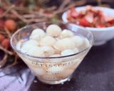 Hình bước làm 2 của món Khúc Bạch Trái Vải