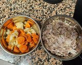 Foto del paso 2 de la receta: Caldo con cosas