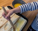 A picture of step 2 of Homemade garlic bread.
