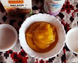 A picture of step 1 of Maja Kalabasa/Squash Pudding.