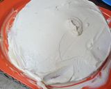 Foto del paso 7 de la receta: Tarta de mousse con kiwi y almendras