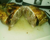 Foto del paso 8 de la receta: Pollo relleno Navideño