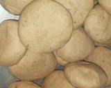 A picture of step 3 of Ajwain poori.