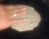 A picture of step 3 of Bajra And Methi Roti.