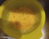 Foto del paso 3 de la receta: Spaghetti o Espaguetis con crema de calabacín y almejas frescas o de conserva
