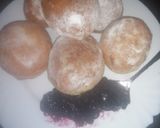 Pas rețetă Gogoși pufoase cu gem de struguri🍩🍇 4 fotografie