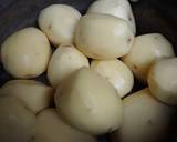 Riced Potatoes and Meatball Gravy recipe step 1 photo