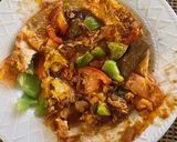 A picture of step 2 of Steak fajitas.