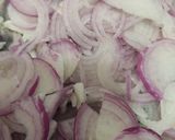 A picture of step 2 of Crispy Onion fritters.