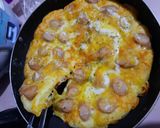 Foto langkah ke 7 dari resep Pizza sosis paling simple dijamin matang luar dalam.