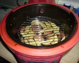 Fűszeres csirkecomb air fryerben recept fázis 4 fotója