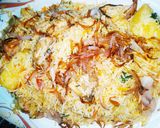 A picture of step 7 of Chicken biryani.