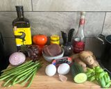 A picture of step 1 of Salade Niçoise - Nice salad.