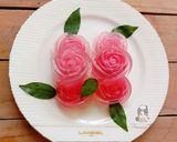 รูปขั้นตอนการทำที่ 7 ของ วุ้นกุหลาบแก้ว