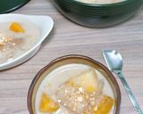 Hình bước làm 3 của món Chè chuối chưng
