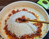 Paradicsomos risotto recept fázis 6 fotója