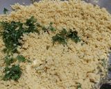 A picture of step 6 of Sev khamini.