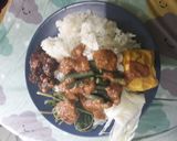Foto langkah ke 4 dari resep Nasi Pecel sayur.