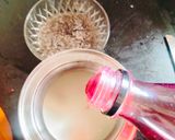 A picture of step 1 of Muhabbat sharbat with chia seed 😋 🍉🍉.