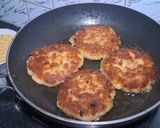A picture of step 5 of Aloo tikki chat.