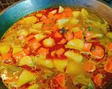 Foto langkah ke 3 dari resep Kari Ayam kampung(bumbu jadi).