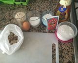 Foto del paso 1 de la receta Galletones con avena, pistachos y miel