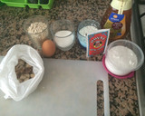 Foto del paso 1 de la receta: Galletones con avena, pistachos y miel