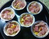Foto del paso 4 de la receta: Canastitas primaverales con jamón crudo🧺♥꒰⁠ᵕ⁠༚⁠ᵕ⁠⑅⁠꒱