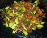 Sambal goreng cumi asin pete langkah memasak 4 foto