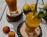 A picture of step 8 of Mango Ice Apple Cooler.