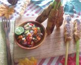 Foto langkah ke 8 dari resep Sate lilit dengan sambal matah.