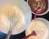 Hình bước làm 2 của món Bánh Cheesecake Socola