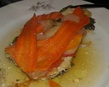Foto del paso 4 de la receta: Filet de merluza en paquetitos