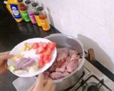 A picture of step 1 of Restaurant Style Chicken Vegetable Corn Soup Recipe 😋.