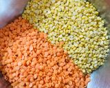 A picture of step 1 of Mixed Lentil Soup.