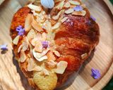 Zapiekane croissant nadziane frangipane krok przepisu 3 zdjęcie
