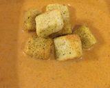 A picture of step 12 of Shrimp Bisque.