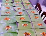 A picture of step 6 of Vegetarian Bánh Bột Lọc with Fried Tofu Skin, Wood Ear Mushrooms, and Carrots.