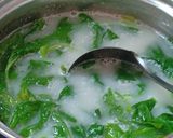 Foto langkah ke 3 dari resep Bobor Bayam & Pepaya Muda.