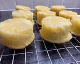 A picture of step 9 of Free-from Pineapple Upside-down cakes #baking.