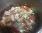 Foto del paso 2 de la receta: Sopa de trigo con costilla de cerdo y espinacas