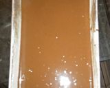 A picture of step 4 of Eggless chocolate cake.