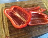Une image de l'étape 4 de Flan d'endives caramélisées aux tomates, poivron, jambon cru et fromage frais.