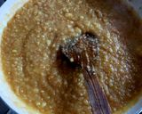 A picture of step 7 of Moong dal Halwa.