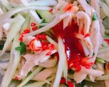 Hình bước làm 3 của món Gỏi Gà Xé Cần Tây