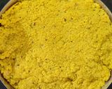 A picture of step 3 of Gvar Dhokli Sabzi.